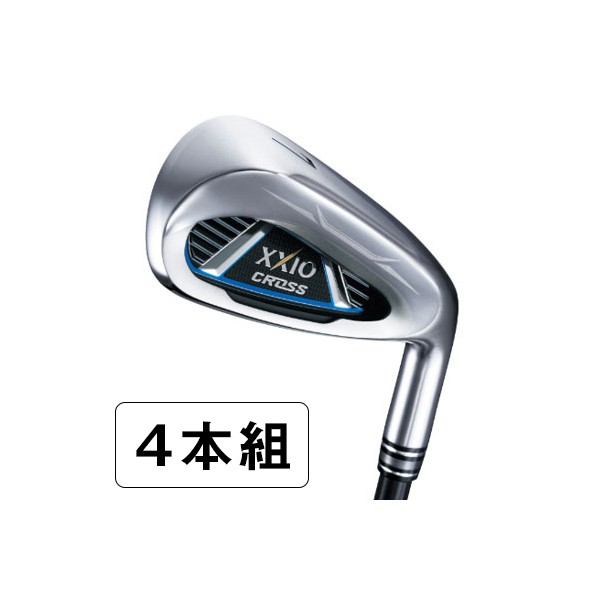 最新入荷 日本正規品 DUNLOP XXIO CROSS アイアンセット4本組(#7-9.PW) N.S.PRO 870GH DST for XXIO スチールシャフト フレックス:S, 安全商品のさくら電子 883dae46