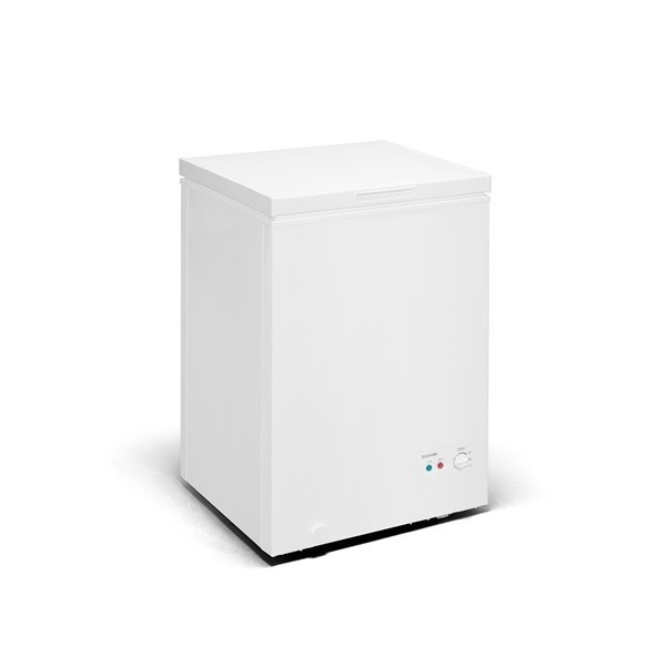 アイリスオーヤマ ICSD-10B-W ホワイト [冷凍庫(100L・上開き