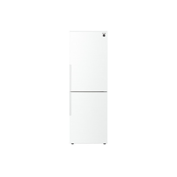 【限定セール!】 冷蔵庫 シャープ シャープ SJ-PD31E-W 白 ホワイト 310L プラズマクラスター 右開き メガフリーザー 脱臭 抗菌 同棲 カップル 2人, コンタクト通販 レンズフリー aa94c863