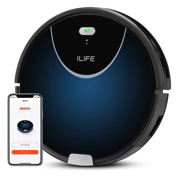 本物新品保証 グラデーションブルー V80 V80 掃除機 クリーナー 家電 Max Ilife ロボット掃除機 カタログギフトも