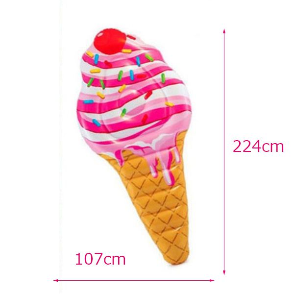 公式 海外 浮き輪 ビーチフロート アイスクリーム 可愛い インスタ映え プール プールパーティー ナイトプール アイスクリームマット フロート 即納 全国送料無料 Carlavista Com