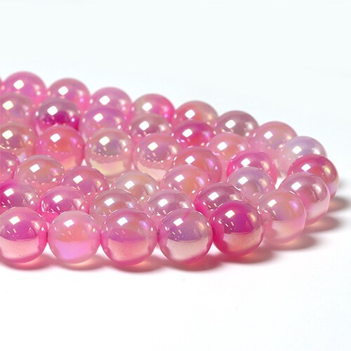 天然石 一連 ピンクオーラ 約6mm E1 50 6m の通販はau Pay マーケット シルワ ティリア 商品ロットナンバー