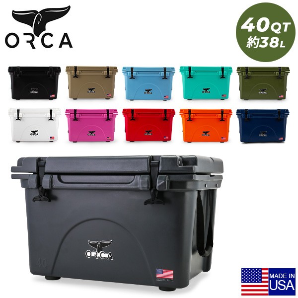 贅沢 クーラーボックス ORCA Coolers 40 Quart グリーン