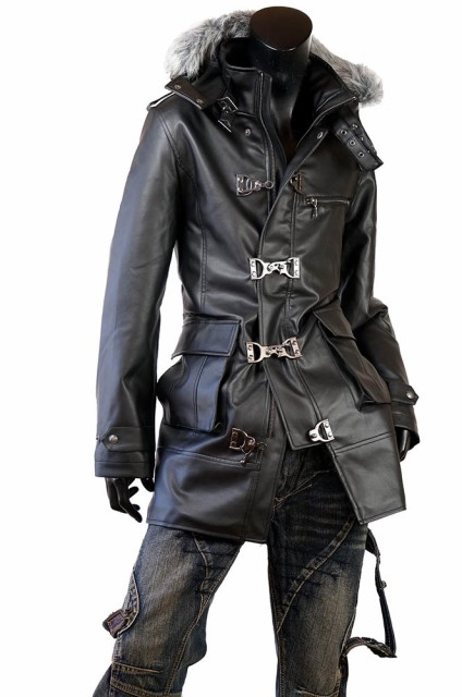 高品質新品 ポイント10倍PUレザー S290905-06 og1の通販はau PAY マーケット - ★SaganStyle★-サガンスタイル-|商品ロットナンバー:276040778 ファイヤーマン コート メンズ ファーコート ミリタリーコート 国産正規品