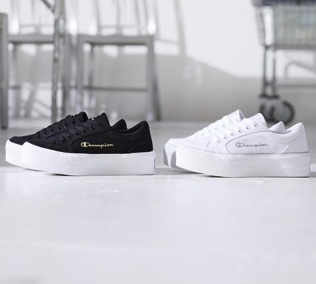 おしゃれ人気 チャンピオン Champion レディース 厚底スニーカー ジャムコート Pt ローカット カジュアルシューズ Cp Lj052 プラットフォーム 靴 ブラ 正規店仕入れの Www Servblu Com