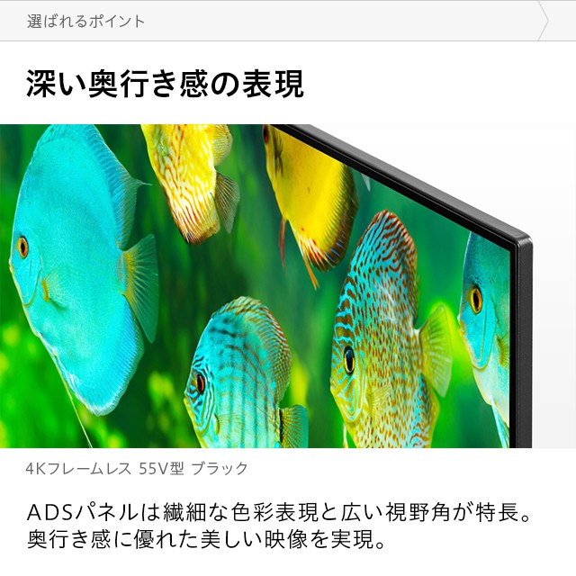 低価 フレームレス 4Kテレビ 55型 55インチ 送料無料 4K液晶テレビ 4K対応液晶テレビ 高画質 HDR対応 ADSパネル 直下型LEDバックライト 外付けの通販はau PAY マーケット - モダンデコ|商品ロットナンバ HOT国産