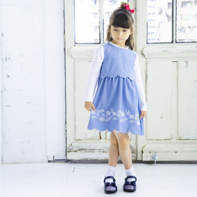 最終値下げ 60 Off Bebe ベベ モーションデニムスカラップ刺繍ワンピース 子供服 Bebe Bebe ベベ アウトレット 女の子 90 100 110 1 130 1 21公式店舗 Www Iacymperu Org