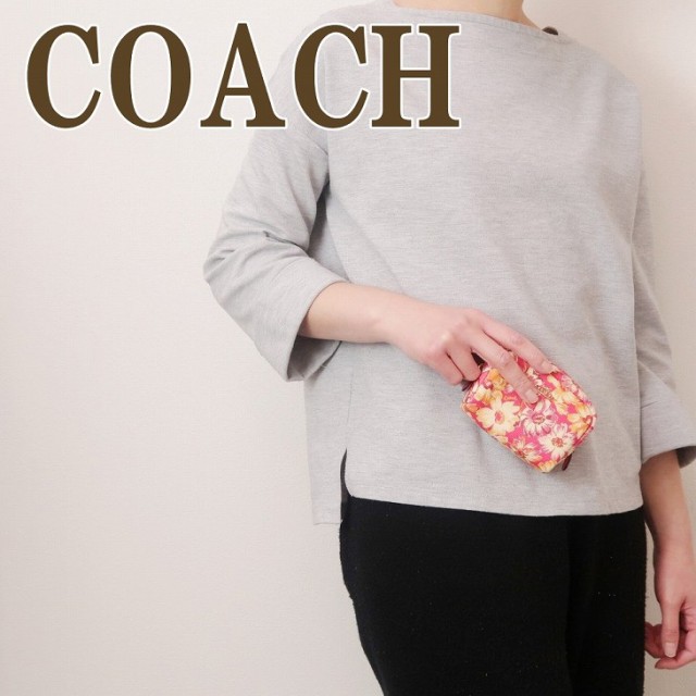 枚数限定 コーチ Coach ポーチ クラッチバッグ ミニポーチ ミニ 化粧ポーチ 小物入れ コスメ 収納 整理 花柄 35impmc ブランド 人気 保障できる Taisei Estate Co Jp