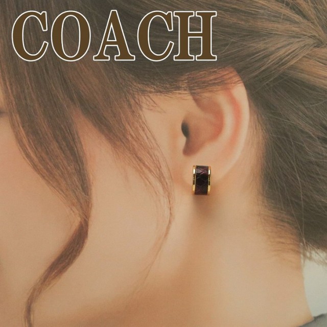 即納 最大半額 コーチ Coach ピアス フープ わっか 輪 ゴールド 6108 Gdwn ネコポス ブランド 人気 絶妙 Arnabmobility Com