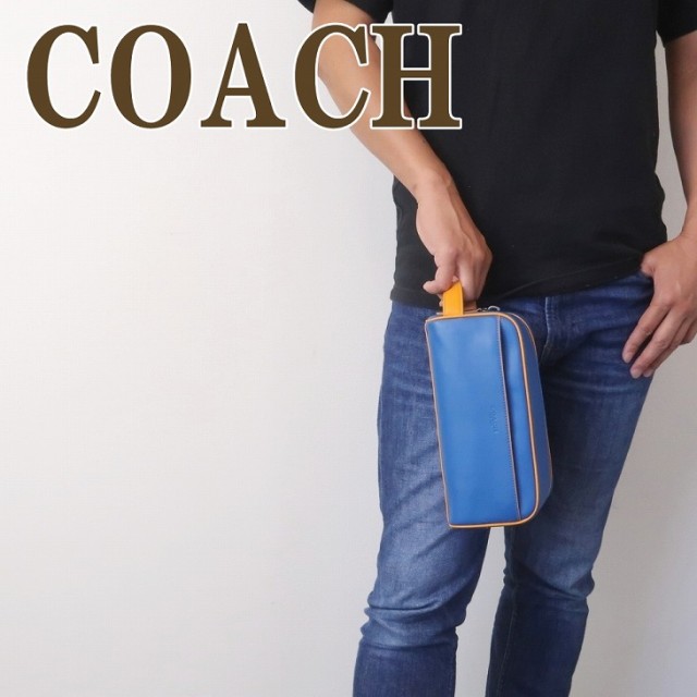 オンラインストア限定 コーチ Coach バッグ メンズ セカンドバッグ クラッチバッグ セカンドポーチ レザー 913qvl ブランド 人気 絶妙 Www Bnooon Com