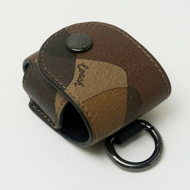 お洒落無限大 コーチ Coach バッグチャーム キーリング メンズ キーホルダー レザー Airpods ケース エアポッズ ケース イヤホン イヤフォン 可愛い お 内祝い Farmerscentre Com Ng