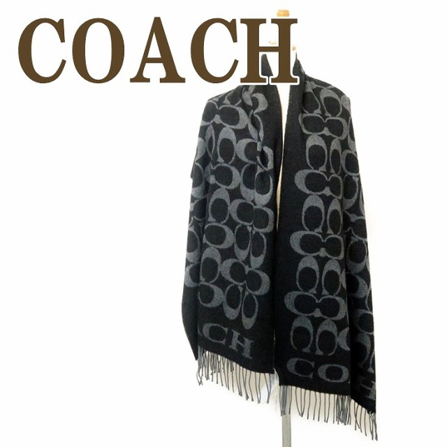 在庫僅少 コーチ Coach マフラー レディース ストール カシミヤ混 メンズ 大判 ブラック黒 シグネチャー Pay Coach メンズ 男女兼用 blk ブランド 人気 Shine Mart シャインマート 95b9f131 Merrilyorsini Com