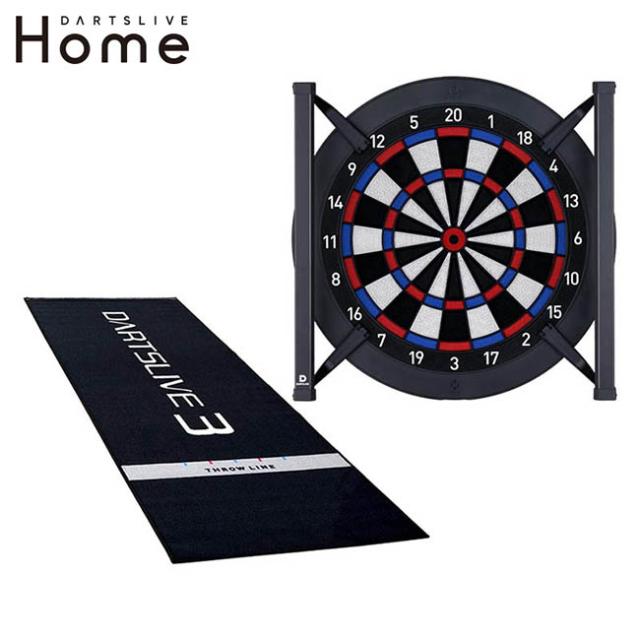 Home ダーツライブホーム Dartslive3 セット商品 Dartslive3 送料無料 Dartslive 防炎ラベル付スローマット おもちゃ 趣味 Dartslive 送料無料 Home Led Light