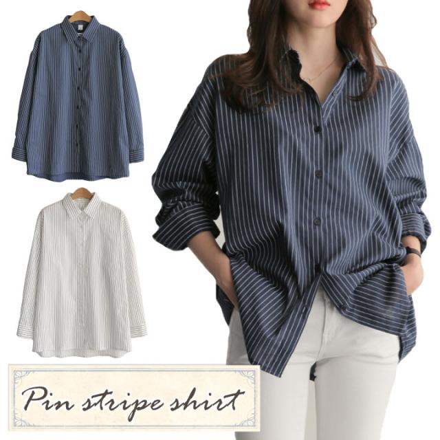 Hd限定七分丈 シャツ レディース 人気のファッション画像