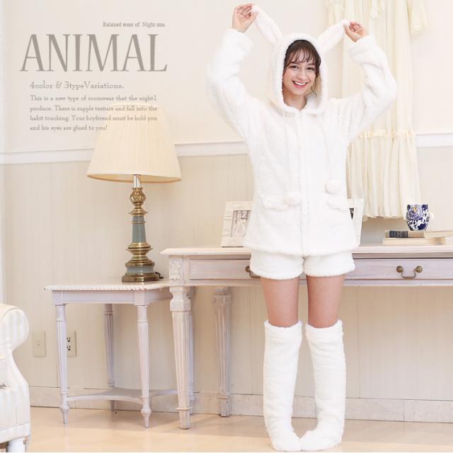 ルームウェア もこもこ ショートパンツ 上下セット レディース 大きいサイズ 可愛い 長袖 セットアップ ふわもこ モコモコ 3点セットの通販はau PAY マーケット パーティードレス