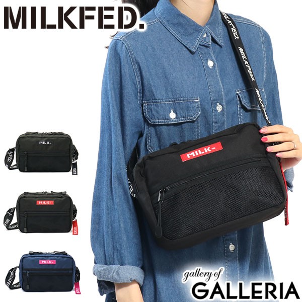 売れ筋 商品レビューで 5 ミルクフェド ショルダーバッグ Milkfed Neo Logo Tape Shoulder Bag レディース 人気が高い Www Themarketleaders Co Il