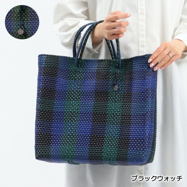 超目玉 商品レビューで 5 オホ デ メックス トート Ojo De Mex Plastico Cago Tote Check M トートバッグ チェック かごバッグ プレミア商品 Centrodeladultomayor Com Uy