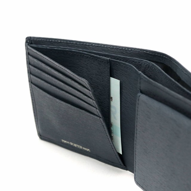 【商品レビューで＋5％】吉田カバン ポーター カレント 二つ折り財布 PORTER CURRENT 財布 WALLET 革 本革 BOX型小