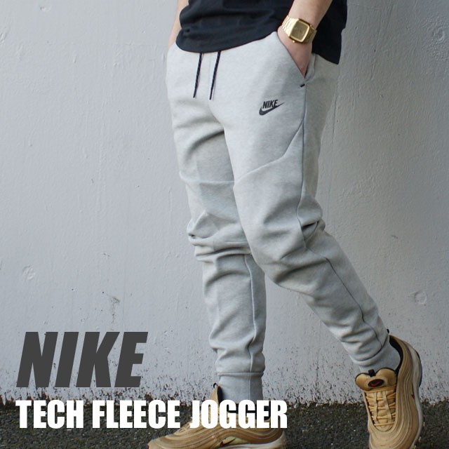 ナイキ Nike Tech Fleece Jogger テックフリース ジョガーパンツ Dark Grey Heather グレ