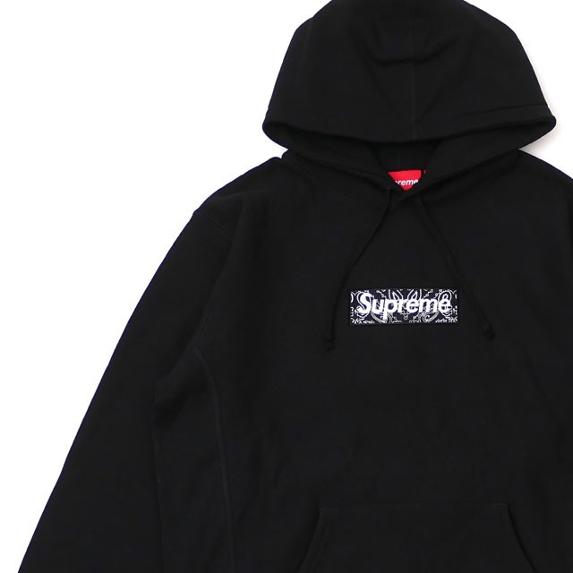 新品 シュプリーム SUPREME Bandana Box Logo Hooded Sweatshirt バンダナ ボックスロゴ フーディー