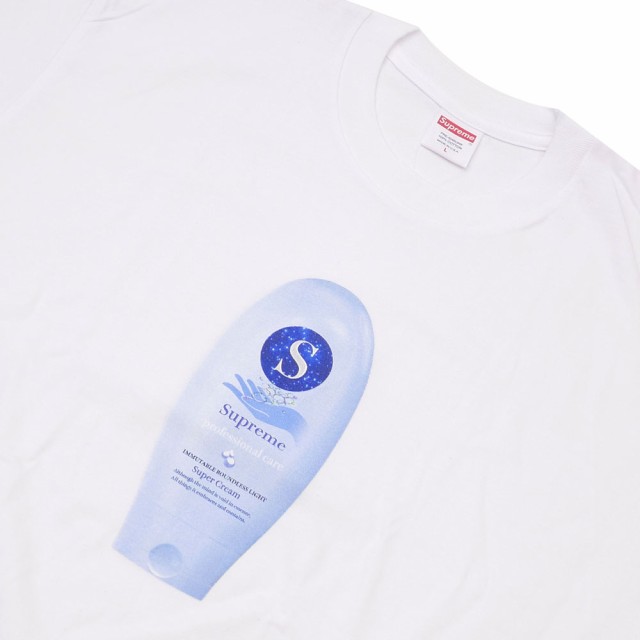 supreme cream tee