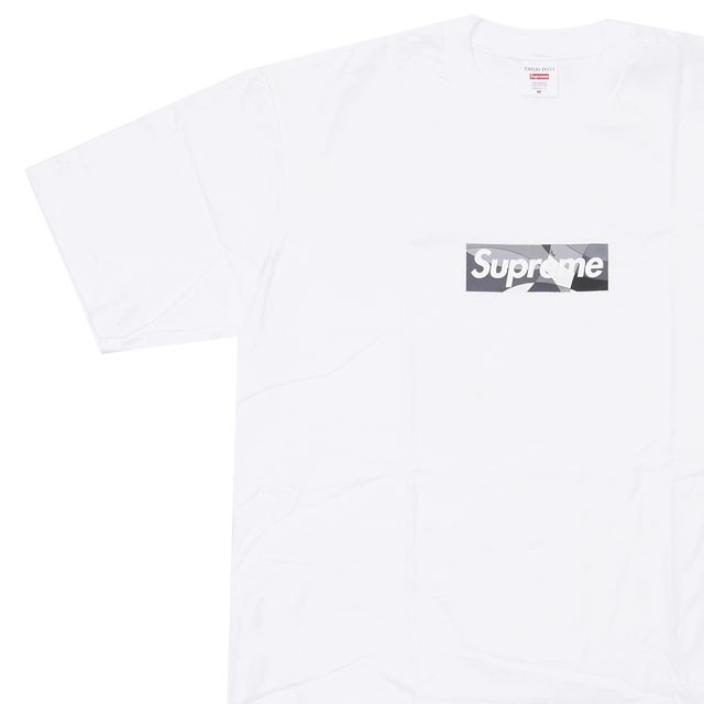 おしゃれ人気 新品 シュプリーム Supreme X エミリオ プッチ Emilio Pucci 21ss Box Logo Tee ボックスロゴ Tシャツ Whitexblack 半袖tシャツ 本店は Travelstore Tn