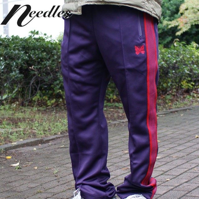 ニードルス ヒザデルパンツ XS ダークパープル Dk.purple レッド 5-