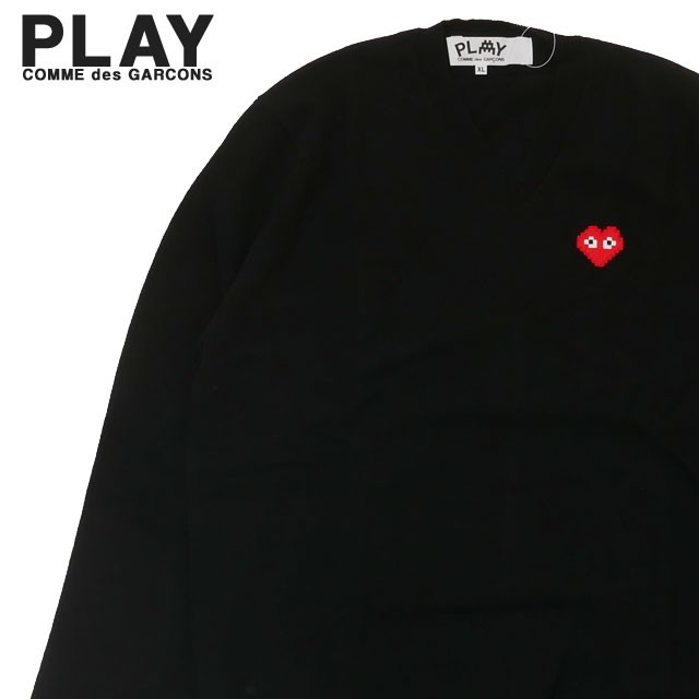 ブラックコムデギャルソン ハートニット www.eva.gov.co