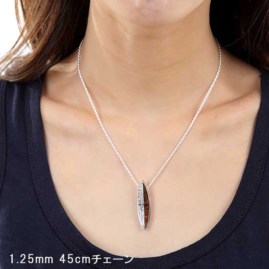 ネックレス メンズ ハワイアンジュエリー サーフボード コアウッド かっこいい おしゃれ 人気 シルバー チェーン付 男性の通販はau Pay マーケット Rose Glitter 商品ロットナンバー