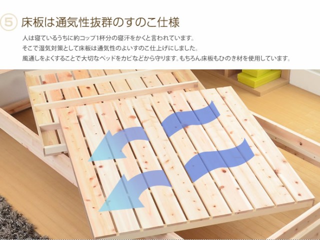 2022お得 すのこベッド ひのき ヒノキ 檜の通販はau PAY マーケット - 家具350|商品ロットナンバー:184413595 安い人気