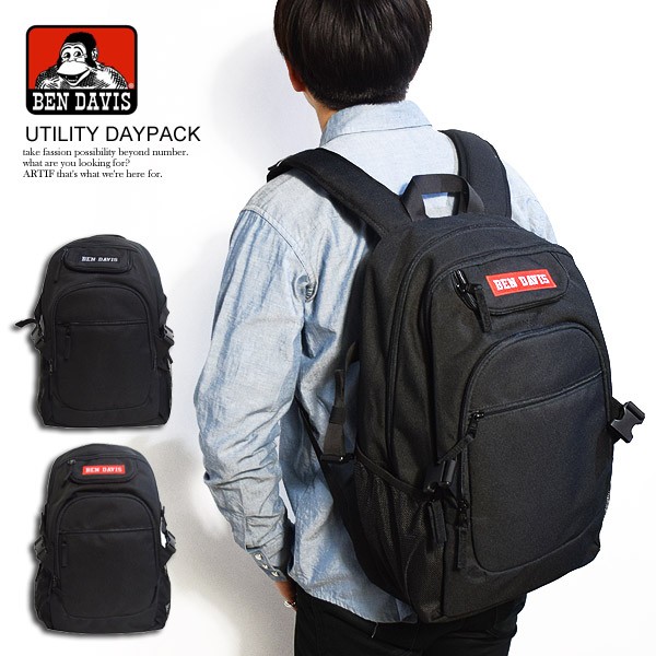 人気が高い Ben Davis ベンデイビス Utility Daypack メンズ パックパック リュック ストリート Bendavis ベンデービス Atfbag 正規品 Parjal Fr