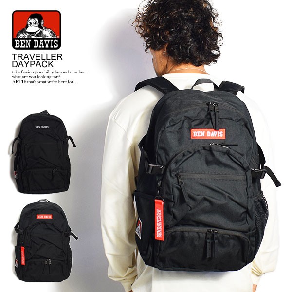 お洒落無限大 Ben Davis ベンデイビス Traveller Daypack メンズ パックパック リュック デイパック ストリート Bendavis Atfbag 100 本物保証 Wjelaser Com