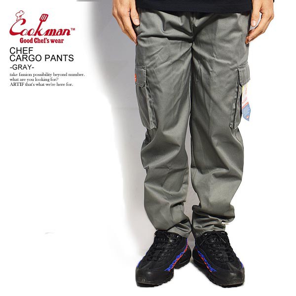 21春夏 Cookman クックマン Chef Cargo Pants Gray メンズ パンツ シェフパンツ イージーパンツ カーゴパンツ ストリート Atfpts 他店圧倒価格 最安値に挑戦 Arnabmobility Com