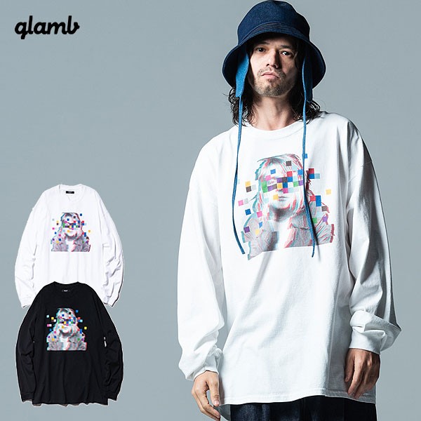 2022 秋 先行予約 6月下旬～7月上旬入荷予定 glamb グラム Behind Mosaic Long Sleeve T Tシャツ 送料無料 キャンセル atftps