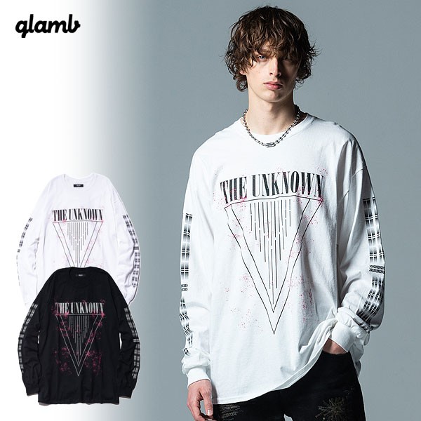 2022 秋 先行予約 7月下旬～8月上旬入荷予定 glamb グラム Triangle Long Sleeve T Tシャツ 送料無料 キャンセル atftps