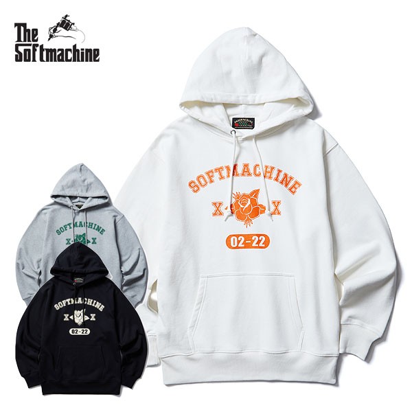 20th Anniversary Collection 先行予約 10月～11月入荷予定 SOFTMACHINE ソフトマシーン ROSE COLLEGE HOODED 送料無料 キャンセル a