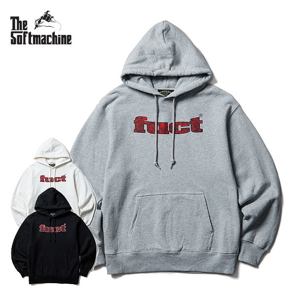 20th Anniversary Collection 先行予約 10月～11月入荷予定 SOFTMACHINE×FUCT ROSE FILL FUCT OG LOGO HOODED 送料無料 キャンセル