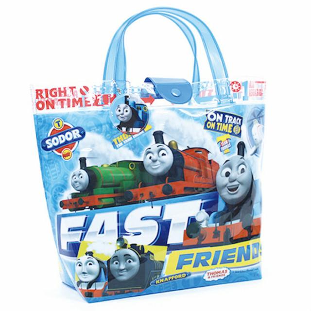 プールバック キッズ 男の子 ビーチバッグ きかんしゃトーマス バケット トートバッグ ビニールバッグ スイムバッグ サマーバッの通販はau Wowma ワウマ Zakka Green 商品ロットナンバー