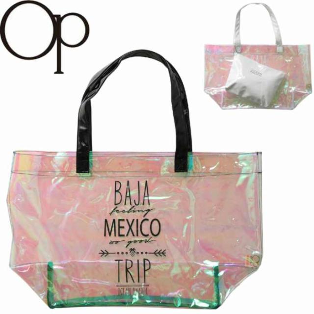 ビーチバック レディース トートバック ポーチ付き ビニールバッグ Op 5210 Ocean Pacific オーシャンの通販はau Pay マーケット Zakka Green 商品ロットナンバー