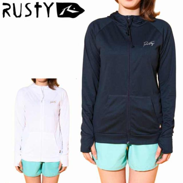 メール便 ラッシュガード パーカー レディース 長袖 Rusty ラスティ サーフブランド ラッシュパーカー Uv対策 紫外線の通販はau Pay マーケット Zakka Green 商品ロットナンバー
