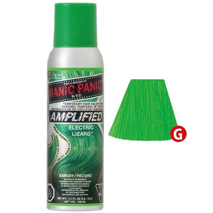 普通郵便送料無料 マニックパニックジャパン アンプリファイドヘアカラースプレー 100ml エレクトリックリザード の通販はau Pay マーケット ハルカストア 商品ロットナンバー