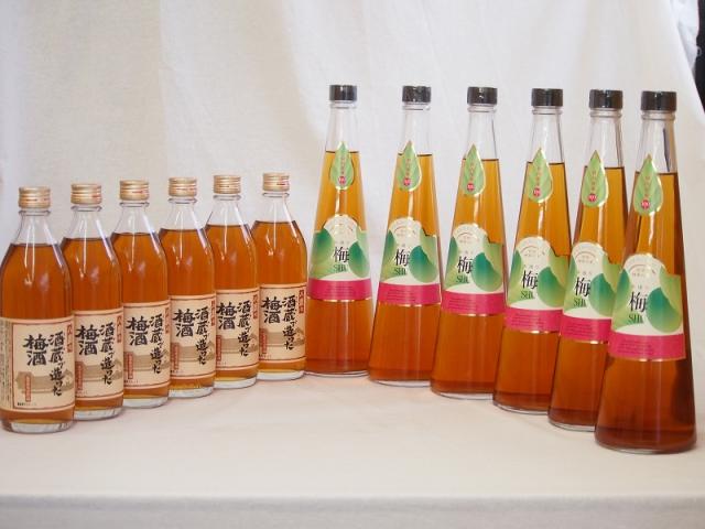 Saleセール 梅酒12本セット 手作り梅酒 宮崎県 八鹿の酒蔵で造った梅酒 大分 7ml 6本 500ml 6本 激安特価 Centrodeladultomayor Com Uy