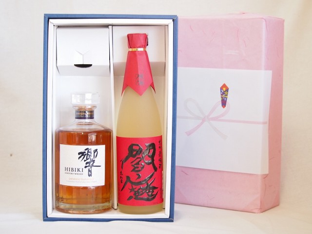 美しい 父の日 感謝贈り物ボックス 洋酒焼酎2本セット ウイスキー響700ml 麦焼酎閻魔7ml 激安単価で Dineshjangid In