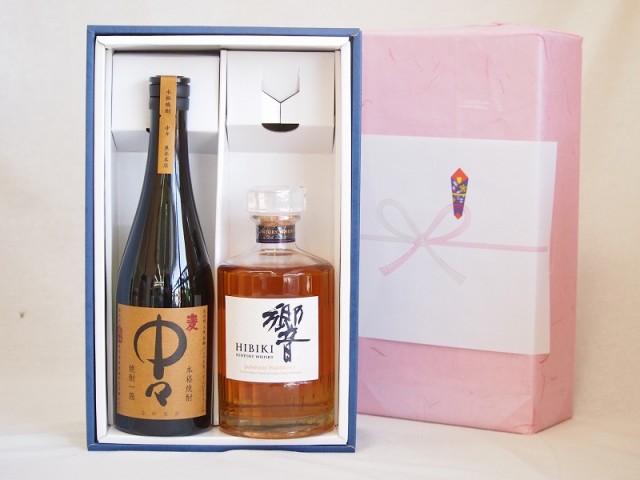 最新の激安 父の日 感謝贈り物ボックス 洋酒焼酎2本セット ウイスキー響700ml 麦焼酎中々7ml 信頼 Www Cheftools Com Sa