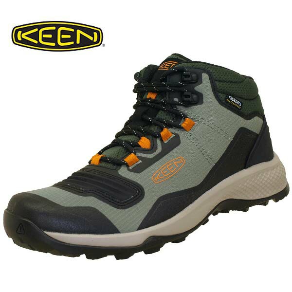 【30％OFF】キーン KEEN TEMPO FLEX MID WP テンポ フレックス ミッド ウォータープルーフ 1025468 緑 防水 登山靴 ハイキングシューズ