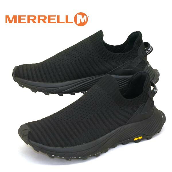 メレル MERRELL EMBARK MOC J067052 エンバーク モック 黒 コンフォート 軽量 スニーカー スリッポン カジュアル アウトドア レディース