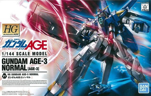 Hg 1 144 21 Age 3 ガンダムage 3 ノーマル 新品 再販 ガンプラ ガンダムage プラモデルの通販はau Pay マーケット ゲーム ホビー ケンビル 商品ロットナンバー