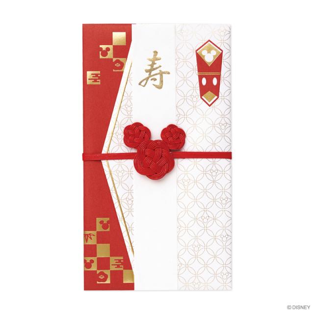 まとめ買い マルアイ ディズニーキャラクター 和風 金封 七宝柄 キ D313 5