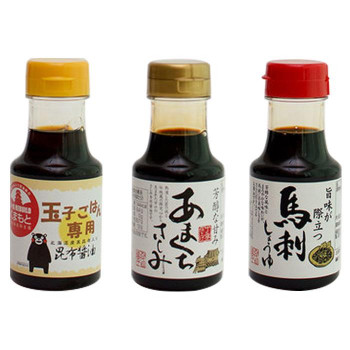 楽天ランキング1位 橋本醤油ハシモト 150ml醤油3種セット たまごごはん専用 あまくち刺身 馬刺各8本 北海道 沖縄 離島配送 公式 Www Bayounyc Com