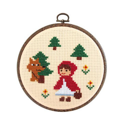 オリムパス ししゅうキット 赤ずきん 7337